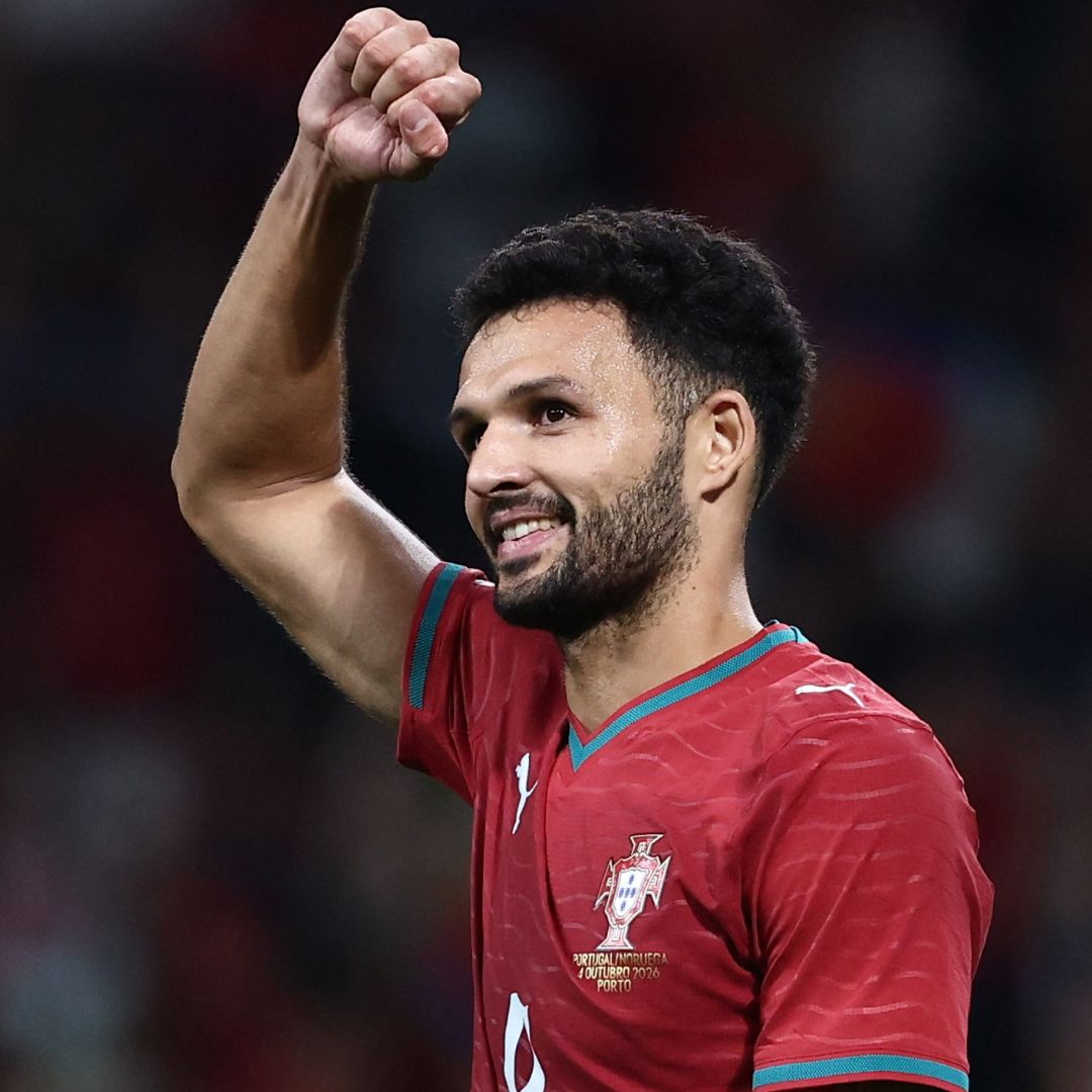 Gonçalo Ramos, jugador de Portugal, durante un partido de la UEFA Nations League